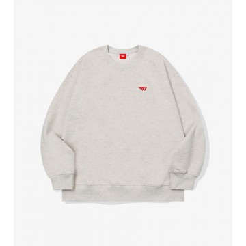   T1 Logo Sweatshirt - Oatmeal